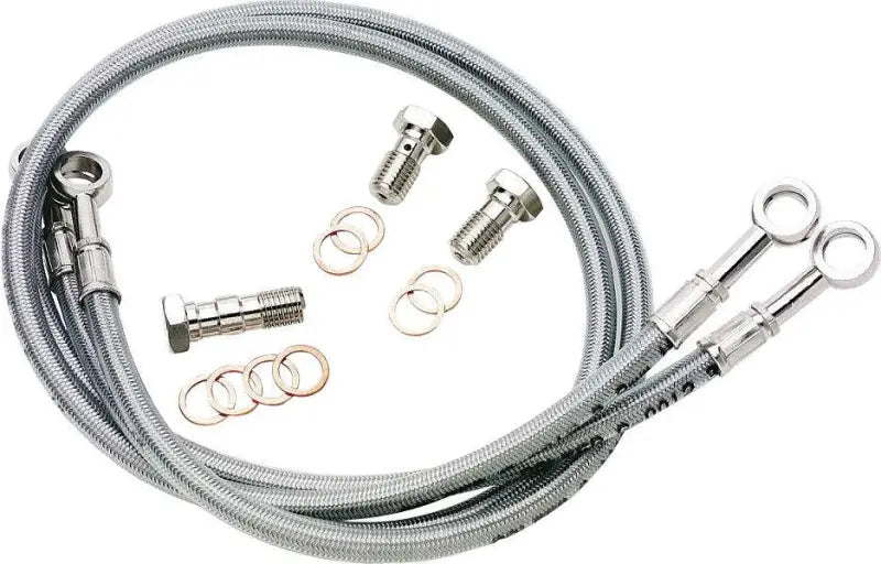 FK003D311-3 Galfer Brake Line Front Silver Yamaha wps-17-8603