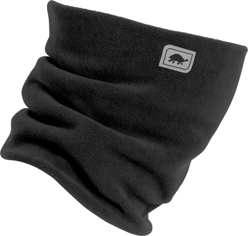 Fleece Double Layer Neck Black 48-2027