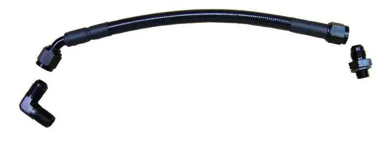 Fleece Performance 03-15 Cummins Turbo Oil Feed Line Kit for S300/S400 Turbos in 2nd Gen Location fpe-crtfl-s3s4
