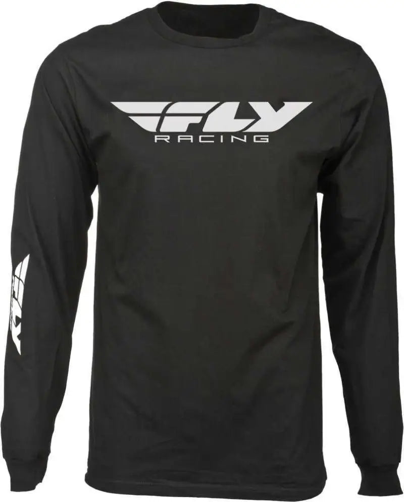 Fly Corporate Long Sleeve Tee Black Xl wps-352-4140x