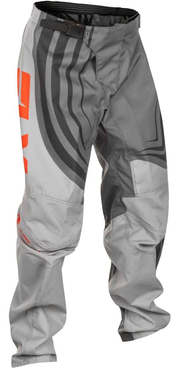 FLY RACING Youth F 16 Off-Road Pants - Grey/Orange, Size 18 c378-23318
