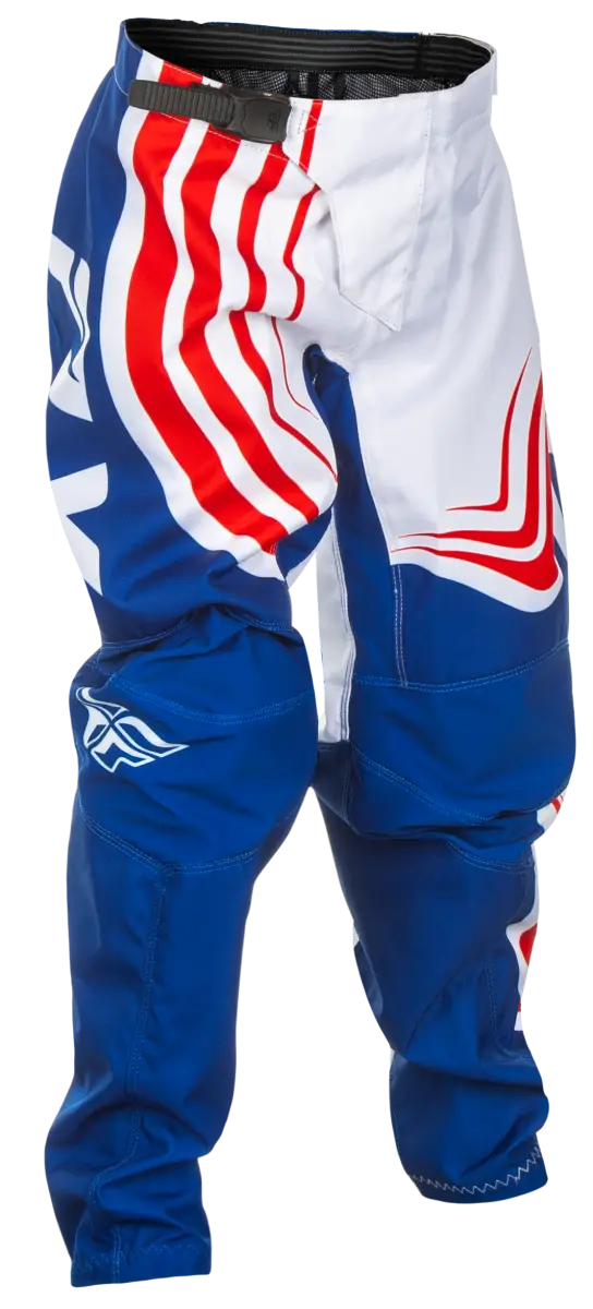FLY RACING Youth F 16 Pants - C378-23218 Red/White/Blue Size 18 c378-23218