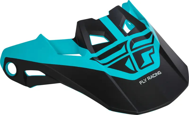 Formula Visor Matte Black/Teal Xs Sm wps-73-47206s