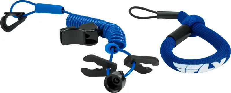 FUJL-2389 BLUE Fly Racing Ultra Cord Floating Tethercord /Lanyard (Blue) wps-13-0505
