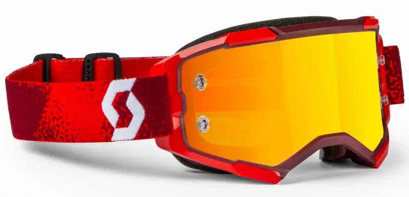 Fury Goggle Red/Orange Chrome Works wps-51-2307