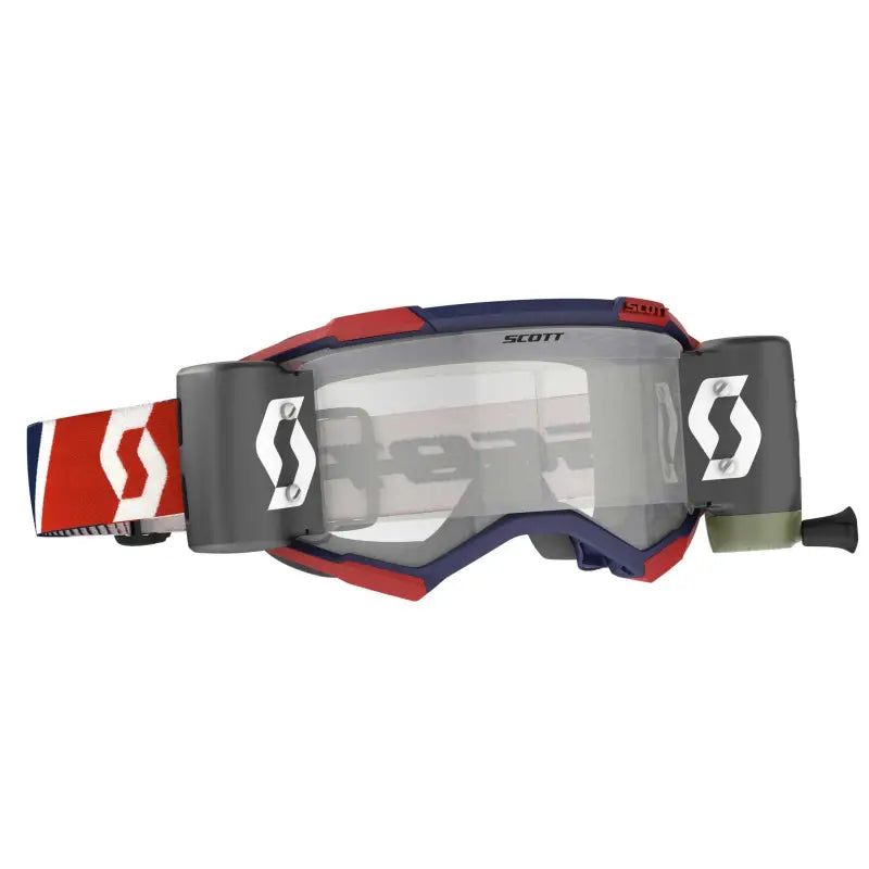 Fury Goggle Wfs Red/Blue Clear Works Lens wps-51-2334