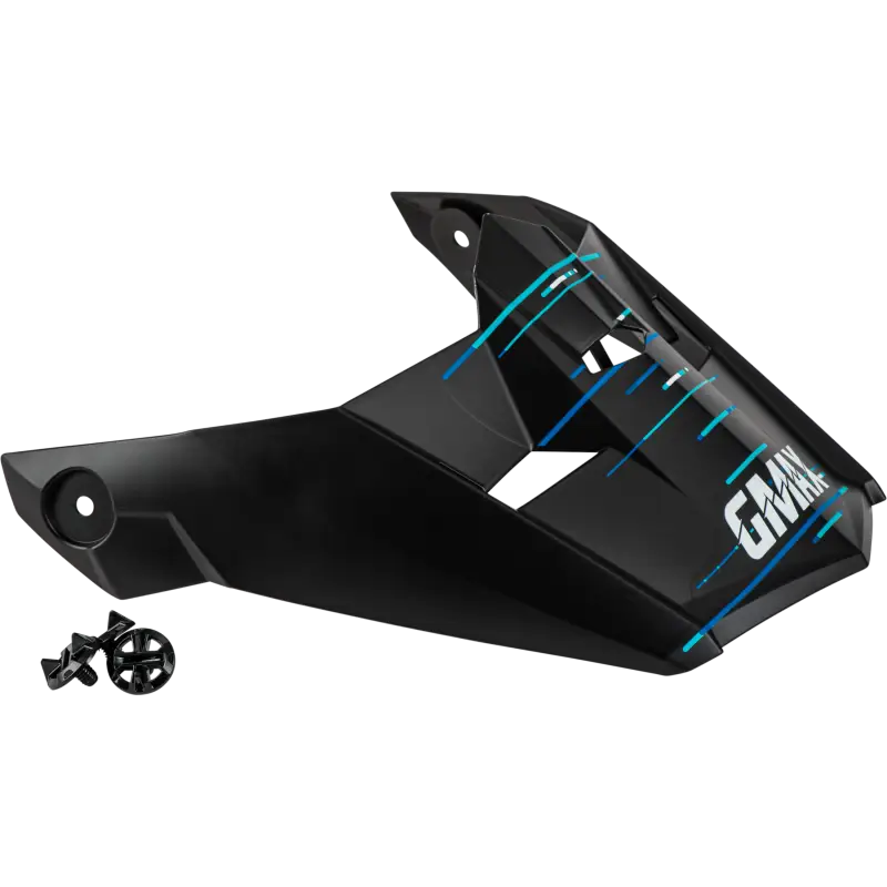 G0463113 Mx 46 Frequency Off Road Visor Matte Black/Blue Xs Sm wps-72-6754