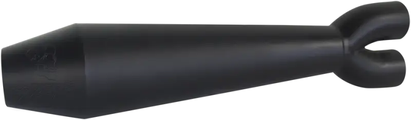 Gen 2 Stainless Cerakote Black 25 Indian Scout Exhaust System 93-9004