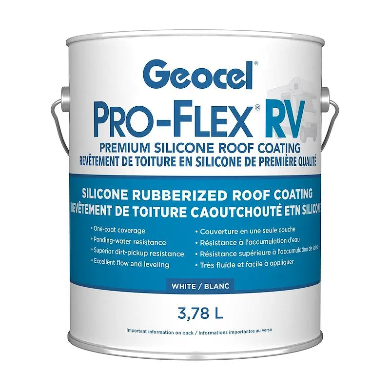 Geocel SRV4430016 Geocel Proflex RV Silicone Roof Coating g6dsrv4430016
