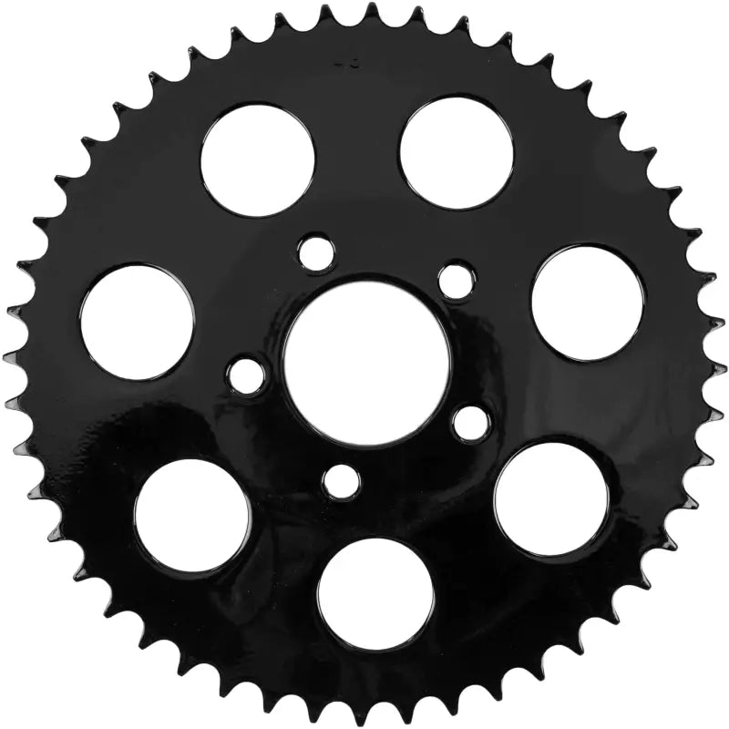 Gloss Black Rear Sprocket 48t Dished Big Twin 00 13 wps-820-51191