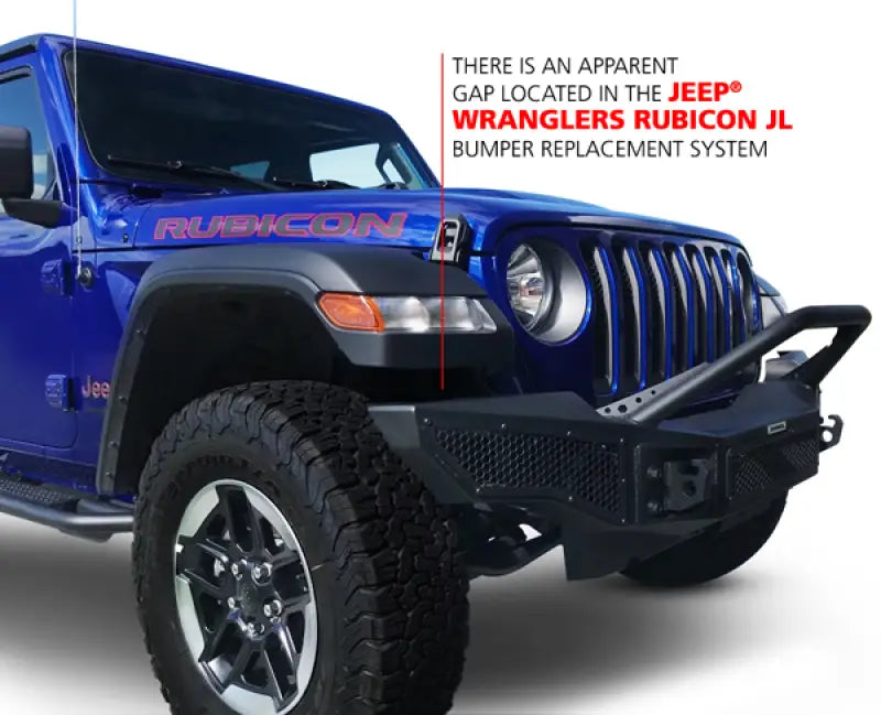 Go Rhino 07-20 Jeep Wrangler JL/JLU/JK/JKU/Gladiator JT Trailline Front Full Width Bumper gor230121t