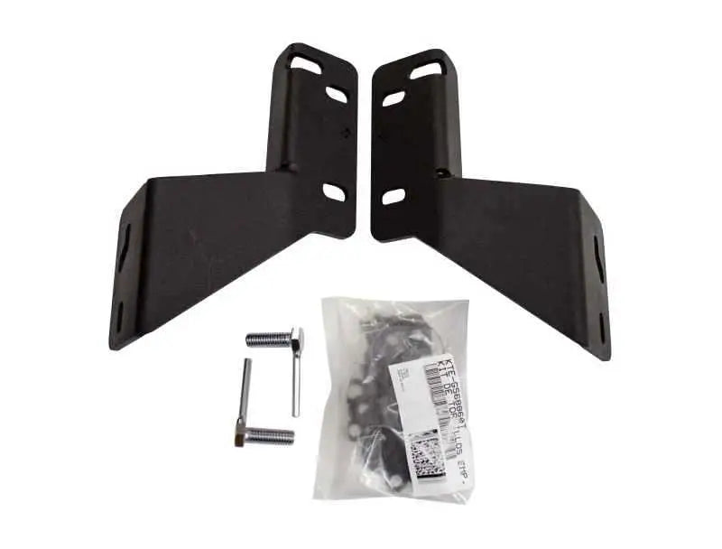 Go Rhino 15-22 Ford F-150 (Excl. Raptor/Active Park Assist) RC4 & RC3 LR Brackets - Tex. Blk 568860tk