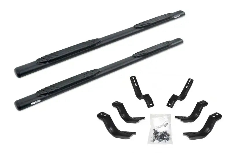 Go Rhino 4in OE Xtreme SideSteps - Textured Black - 80in gor640080t