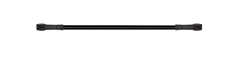 Goodridge 17-inch Universal Brake Line Kit with Black Zinc Fittings and Hose gri30317tb-bk