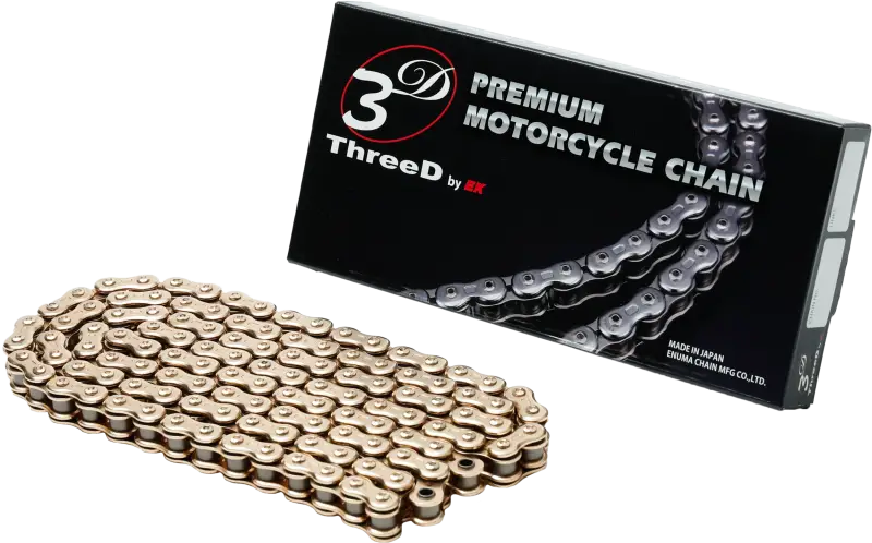 GP RV NX2 520 Gold Chain Ring - 120 Links 693-1020g