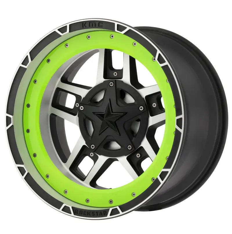Green 22x10 Midspoke Wheel Pros -5 a78827ms220gn