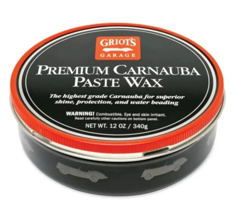 Griots Garage Premium Carnauba Paste Wax - 14oz - Single grg11029-1