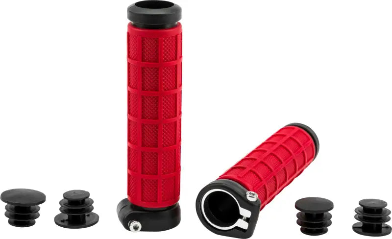 Grip Lock Grips Red/Black wps-24-1273
