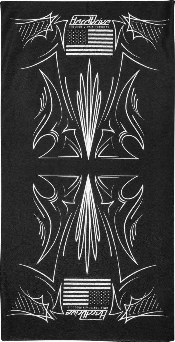 Harddrive Neck Gaitor True Black wps-800-0207