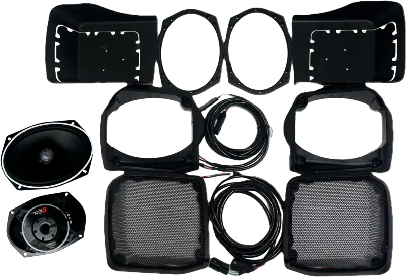 Harley Davidson 6"X9" Speaker Lid Kit with SM694 - 2014 to 2023 FLH/T Models 94-1012