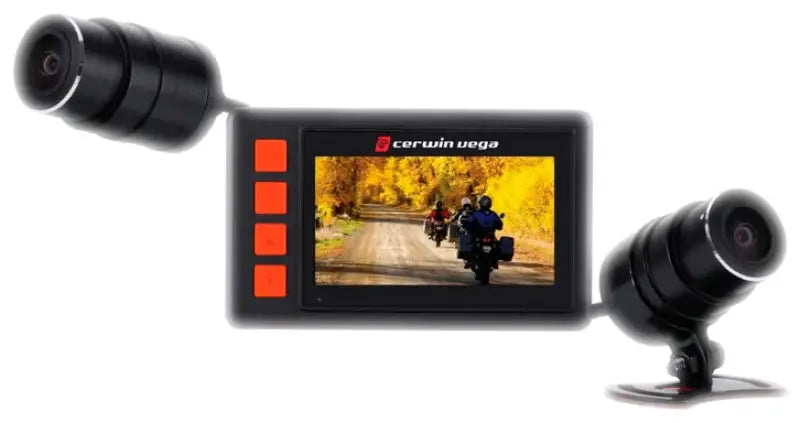 High-Definition Dual Lens Car DVR with Front and Rear Cameras 94-1045