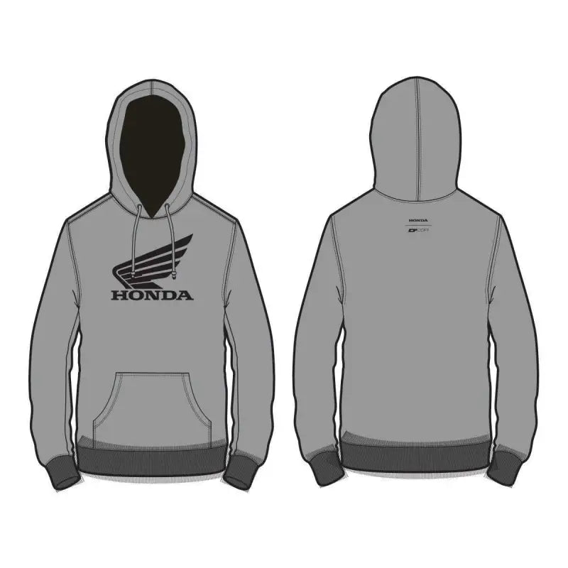 Honda Wing Sweatshirt Grey Xl wps-862-81113x