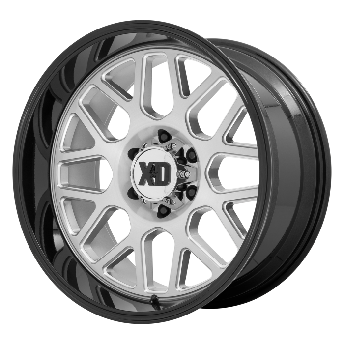 Gloss Black HE916 20x10 Wheel Pros with 8x170 Bolt Pattern and -18mm Offset A78621087318N