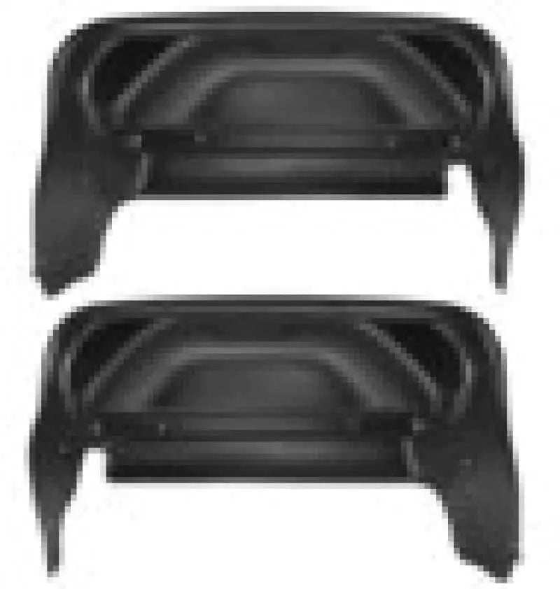 Husky Liners 14-17 GMC Sierra Black Rear Wheel Well Guards 79031
