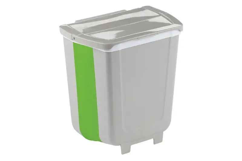 IBIN0012 Ironman 4X4 Collapsible Trash Can With Lid - 8L irnibin0012