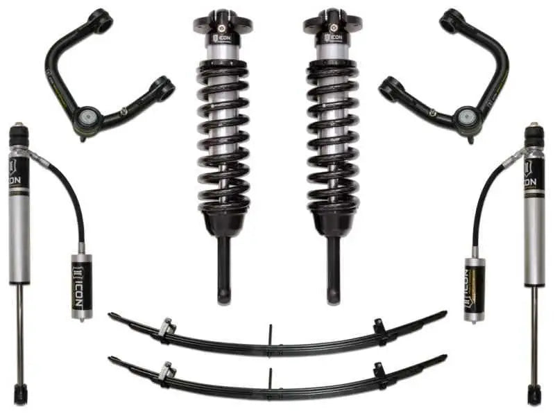 ICON 05-15 Toyota Tacoma 0-3.5in/2016+ Toyota Tacoma 0-2.75in Stg 3 Suspension System w/Tubular Uca k53003t