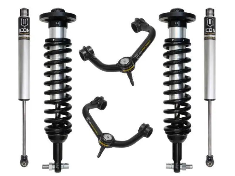 ICON 2015+ Ford F-150 2WD 0-3in Stage 2 Suspension System w/Tubular Uca k93092t