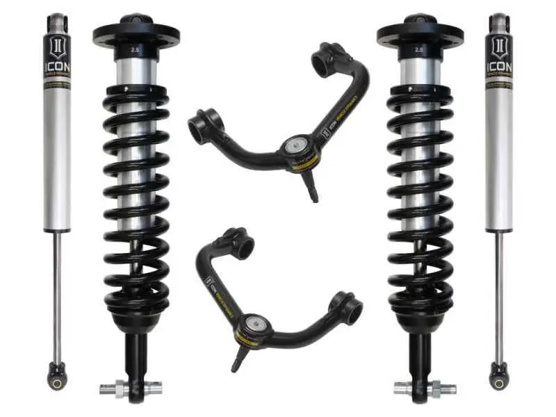 ICON 2015+ Ford F-150 4WD 0-2.63in Stage 2 Suspension System w/Tubular Uca k93082t