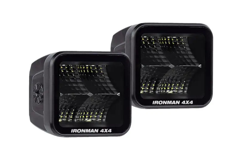 ILED20BFK Ironman 4X4 2.8' 20W Led Cube Light Kit Flood irniled20bfk