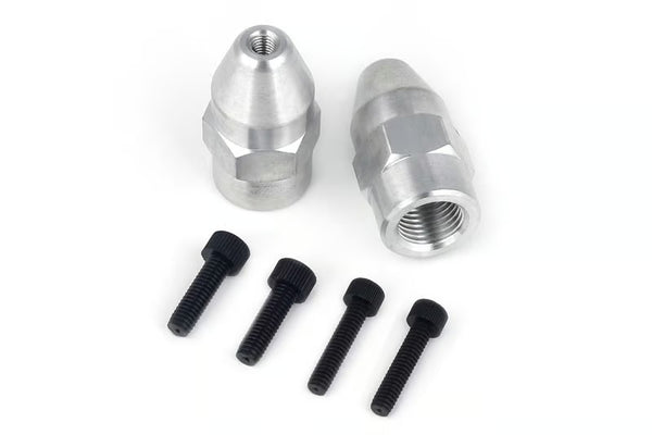 Haltech Aluminum Shock Sensor Mounting Nuts - 1/2" -20 Length: 1 1/2" / 38.2mm - HT-011231