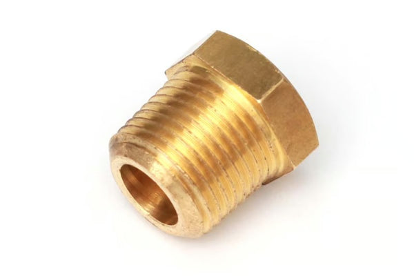 Haltech Adaptor - Brass 1/8" NPTF to 3/8" NPTF Length: 20mm - HT-120000