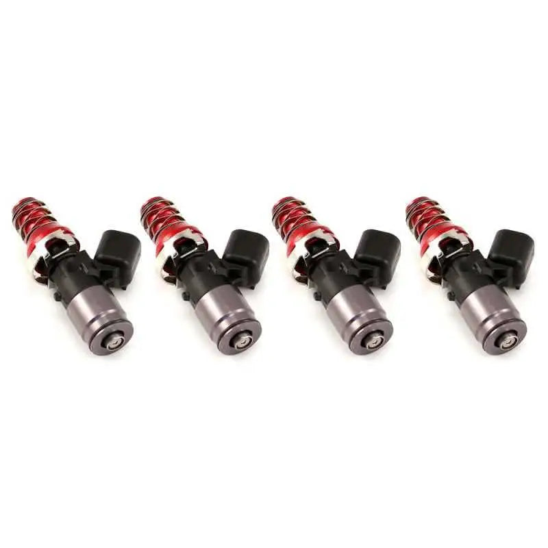 Injector Dynamics 2600-XDS Injectors - 48mm Length - 11mm Top - WRX Bottom Adapter (Set of 4) 2600-48-11-wrx-4