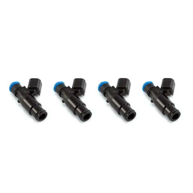 Injector Dynamics 2600-XDS Injectors - 48mm Length - 14mm Top - 14mm Bottom Adapter (Set of 4) 2600-48-14-14b-4