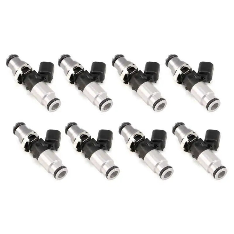 Injector Dynamics 2600-XDS Injectors - 60mm Length - 14mm Top - 14mm Bottom Adapter (Set of 8) 2600-60-14-14b-8