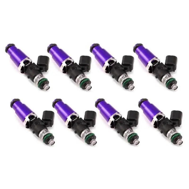 Injector Dynamics 2600-XDS Injectors - 60mm Length - 14mm Top - 14mm Lower O-Ring (Set of 8) 2600-60-14-14-8