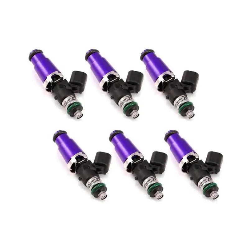 Injector Dynamics 2600-XDS Injectors - 60mm Length - 14mm Top - 14mm Lower O-Ring (Set of 6) 2600-60-14-14-6