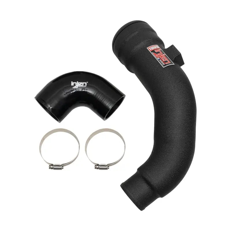 Injen 17-22 Ford F250/F/350/F-450/F-550 V8-6.7L Turbo Diesel Wrnkl Blk Intercooler Cold Side Piping injses9004icpcwb