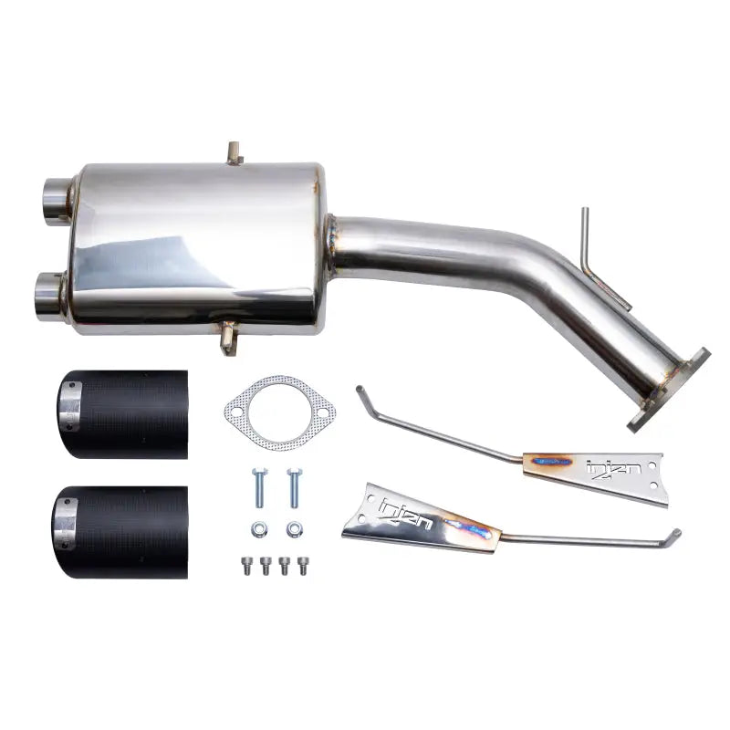 Injen 19-21 Hyundai Veloster L4 1.6L Turbo Performance Stainless Steel Axle Back Exhaust System injses1342ab