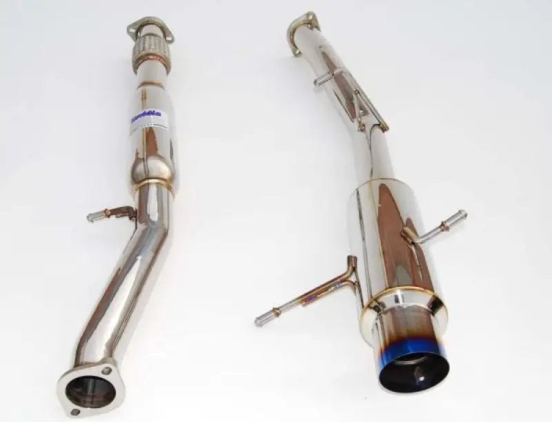 Invidia 02-07 WRX/STi 76mm N1 REGULAR Titanium Tip Cat-back Exhaust - HS02SW1GTT invhs02sw1gtt
