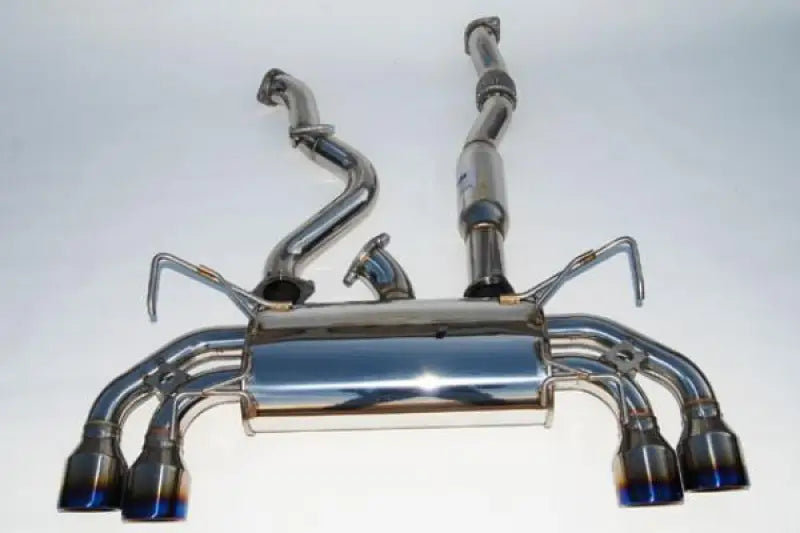 Invidia 08-11 STi Hatch / 11 WRX Hatch Dual Q300 Titanium Tip Cat-back Exhaust - HS08STIG3T invhs08stig3t
