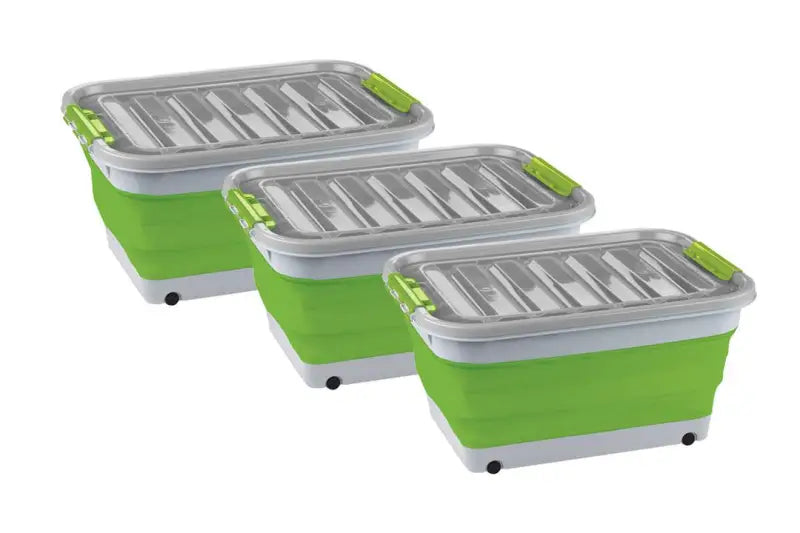 ISTORE0012K Ironman 4X4 Collapsible Storage Tub Kit With Li irnstore0012k