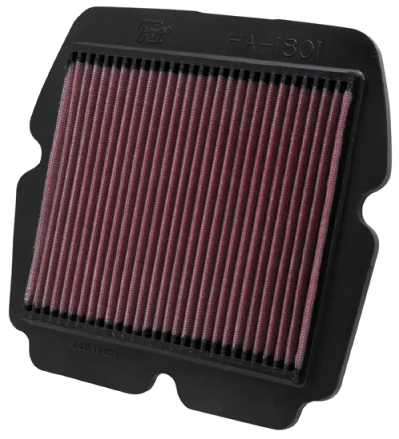 K&N 01-08 Honda GL1800 Gold Wing Replacement Air Filter knnha-1801