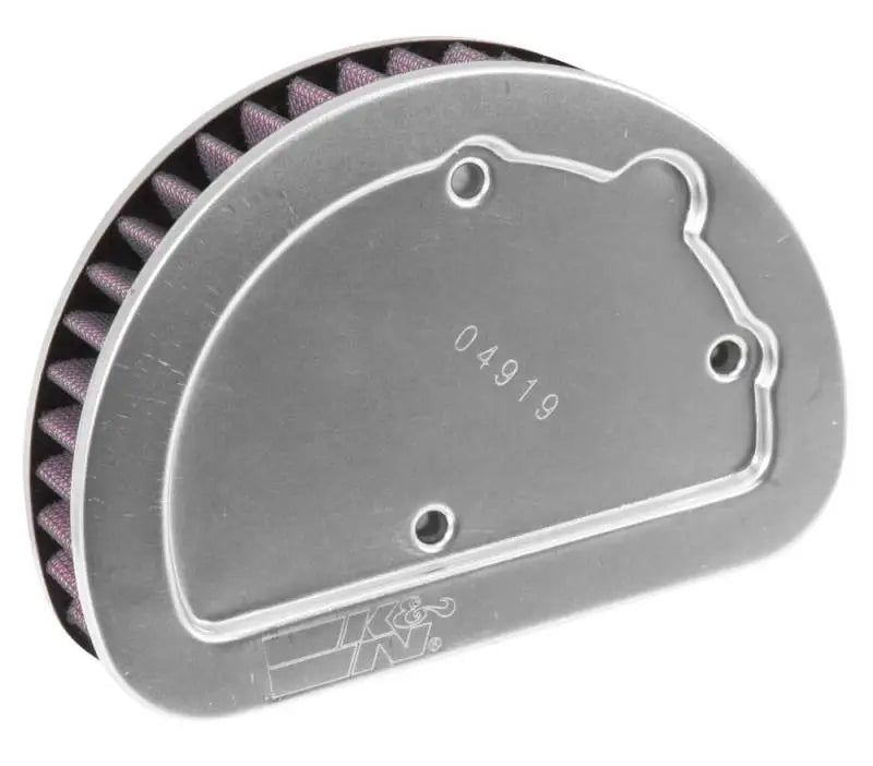 K&N Replacement Unique Air Filter 6.625in L x 4.75in W x 1.625in H with 1 Flange for Harley Davidson knnhd-1614
