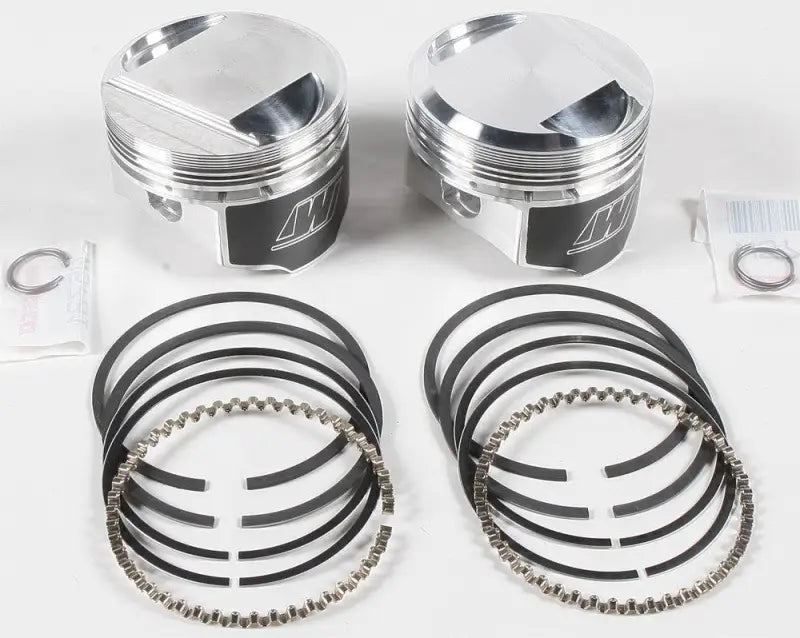 K1666 Wiseco V-Twin Piston Kit 1340 Evo Big Twin 10:1 Comp wps-k1666