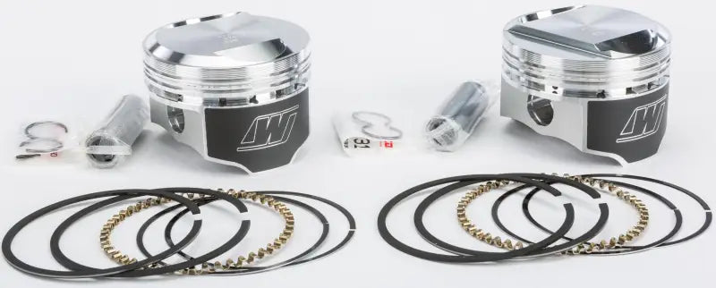 K1667 Wiseco V-Twin Piston Kit 1340 Evo Big Twin 10:1 Comp wps-k1667