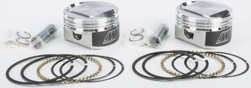K1747 Wiseco V-Twin Piston Kit 1200 Sportster 10.5:1 Comp wps-k1747